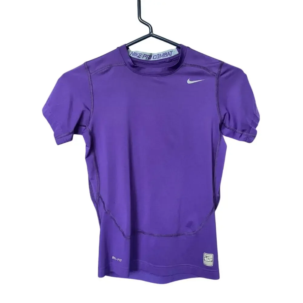 Youth Large Nike Pro Combat compression short sleeve shirt